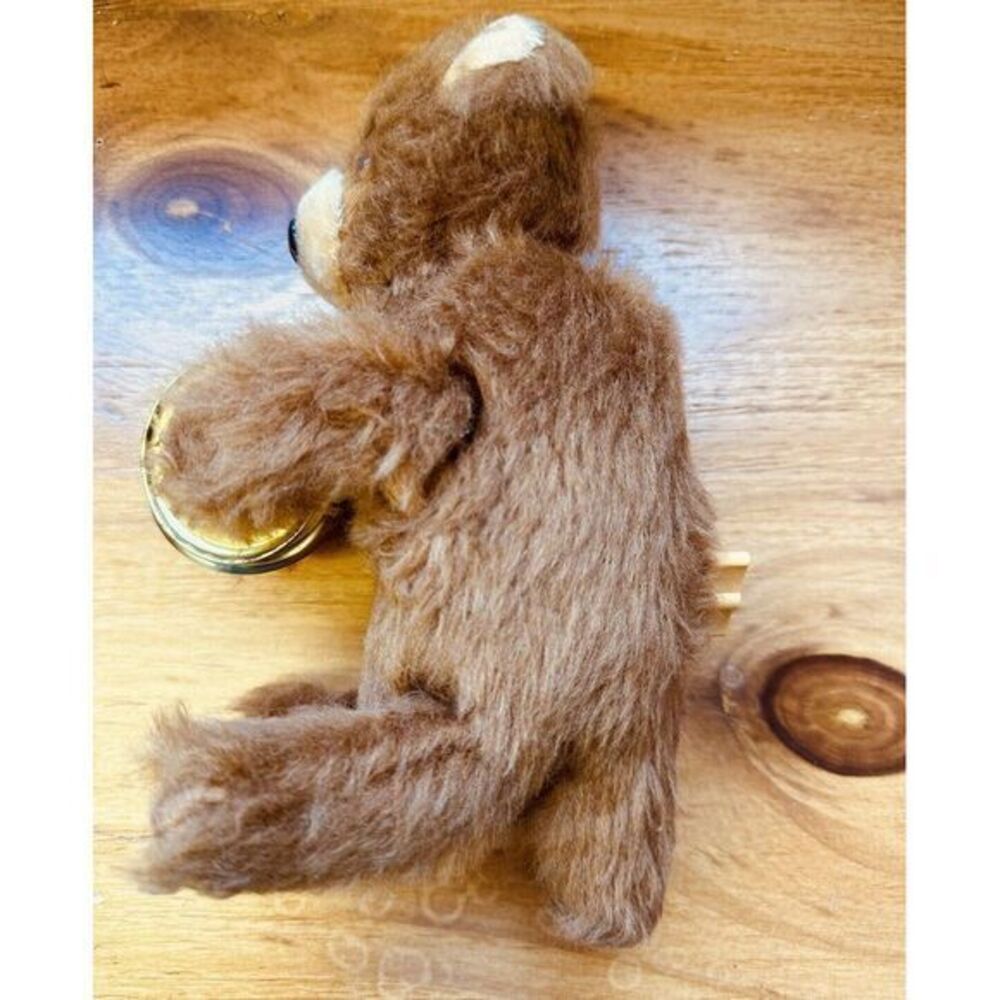 Bear Max Carl Original‎ Playing Cymbals Wind Up Toy Works Well West Germany VTG - Picture 6 of 12